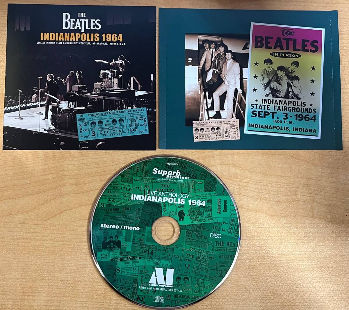 THE BEATLES / LIVE ANTHOLOGY 1964　4タイトルセット　4CD　プレス盤 ビートルズ_画像9