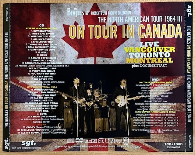 [4CD+4DVD] THE BEATLES / In Concert at Whiskey Flat, In The United States, On Tour in Canada Sam Houston Coliseum 1965_画像4