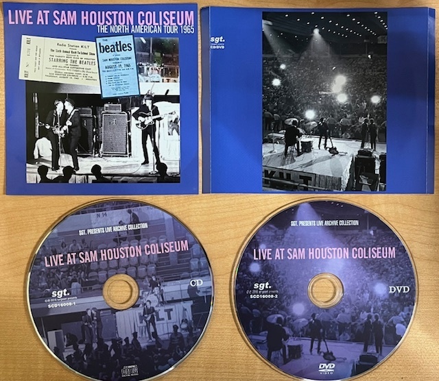 [4CD+4DVD] THE BEATLES / In Concert at Whiskey Flat, In The United States, On Tour in Canada Sam Houston Coliseum 1965_画像9