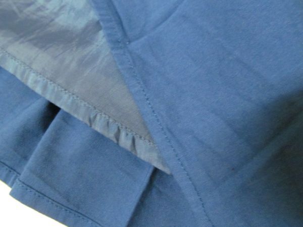 (56618)a.v.v standard　アーヴェヴェ　レディース　タック　フレア　スカート　ブルー　M　美品_カラー　ブルー系