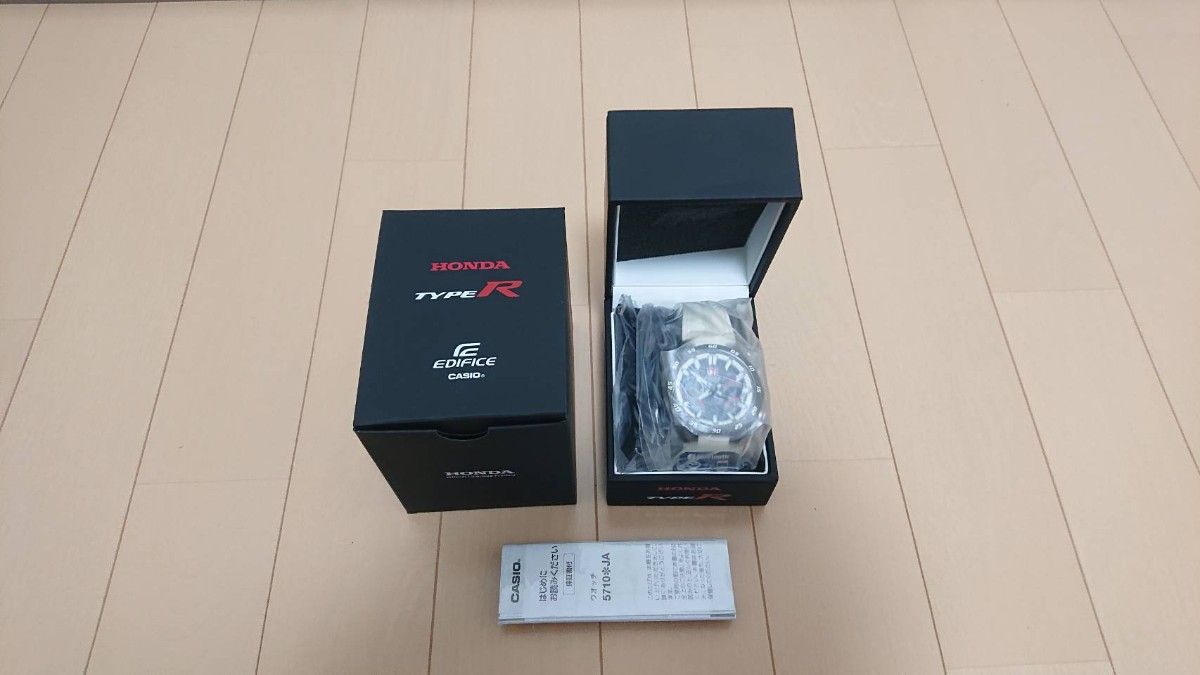 国内正規　未試着　プライスタグ付 CASIO EDIFICE ECB-2200HTR-1AJR Honda TYPE R