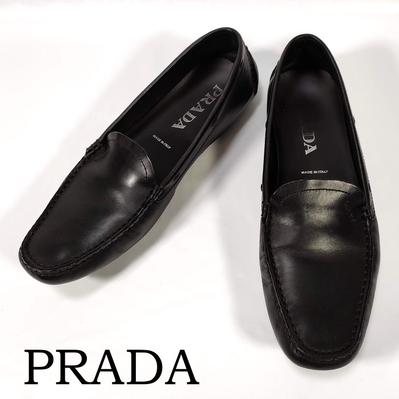 ☆お求めやすく価格改定☆ 美品 PRADA プラダ ビジネスシューズ