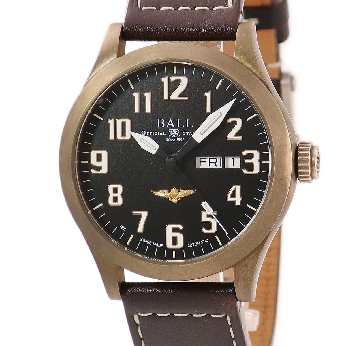 [3 year guarantee ] ball watch engineer 3 bronze Star NM2186C-L1J-BK black Arabia day date enduring . limitation self-winding watch men's wristwatch 