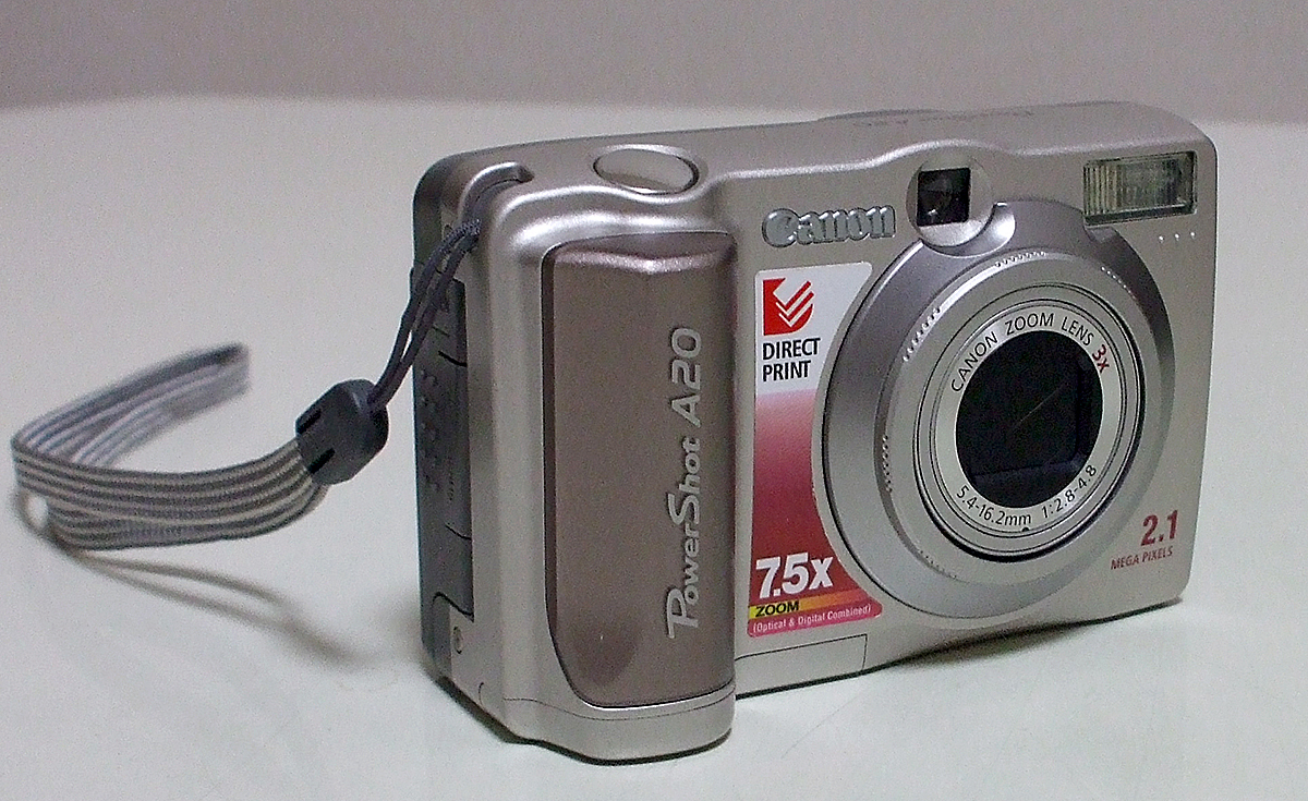 【個人出品・美品】Canon キヤノン PowerShot A20 パワーショット A20の画像1