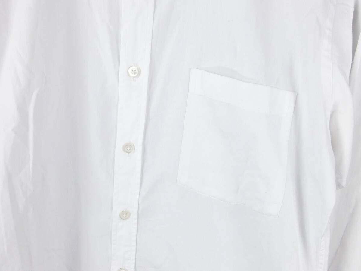 ■MARGARET HOWELL マーガレットハウエル / 日本製 / メンズ / ホワイト / ロングスリーブ ブロードシャツ size M / トップス_画像6