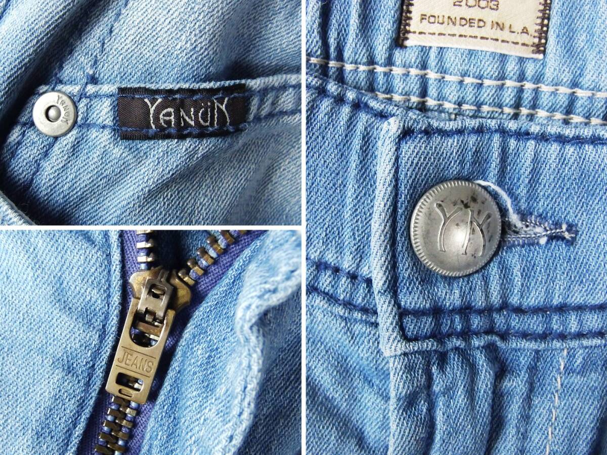 ■YANUK ... / 57281007 / Resort Jeans ...  джинсы   /  сделано в Японии  /  мужской  / ...  стрейч   Denim   ... брюки   size L