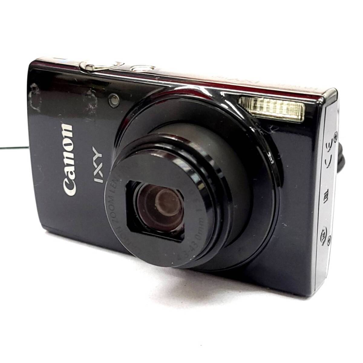 ★【在庫処分価格】中古品 Canon キャノン IXY DIGITAL190 PC2266 コンパクト デジタルカメラ 通電確認済み デジカメ ブラック☆T03-117D_画像2