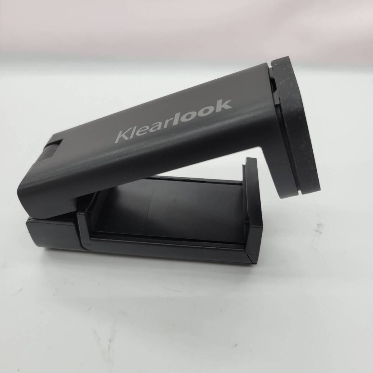 ★【在庫処分価格】Klearlook 飛行機 スマホスタンド ホルダー 車載 ベット 旅行 折畳小型 360度回転 スマホクランプ ブラック☆T03-402a_画像5