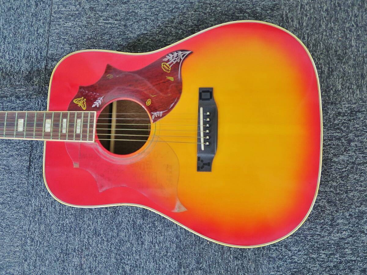 canda 202 アコースティックギター Yahoo!オークション - カンダ CANDA-202 アコギ(127 ケース付