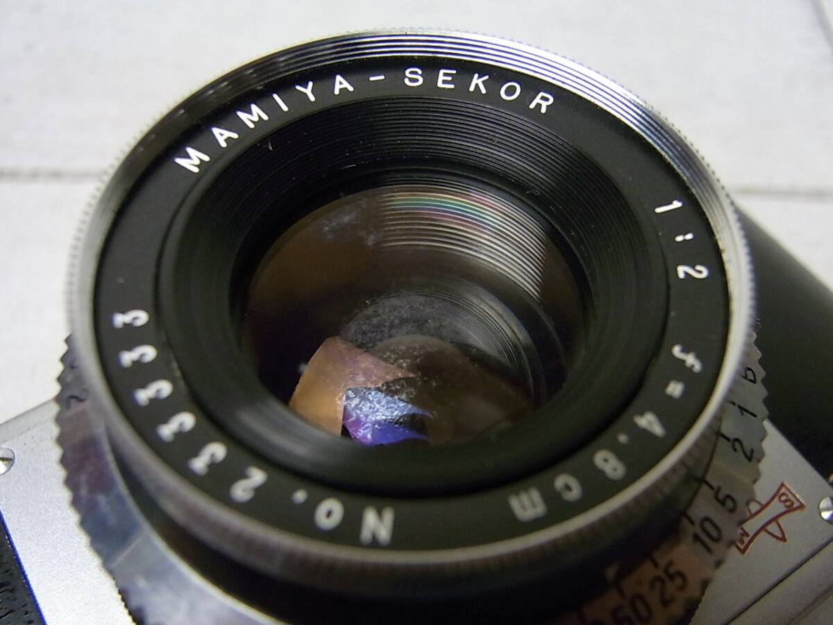 MAMIYA/マミヤ　MAMIYA-35　コンパクトカメラ　レンズ 1：2/ｆ=4.8ｃｍ　USED
