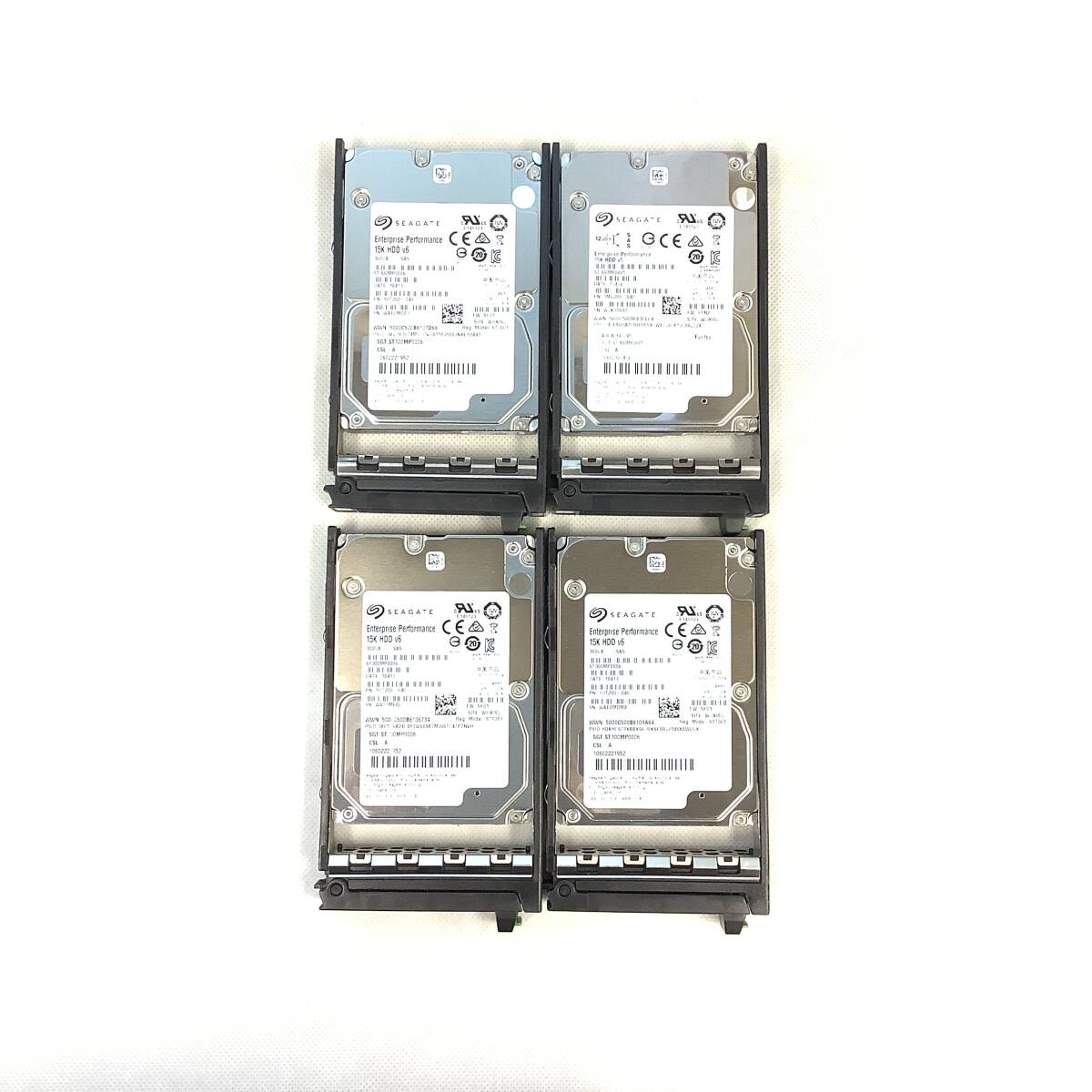 K6030165 SEAGATE 300GB SAS 15K 2.5インチ HDD 4点【中古動作品】_画像1