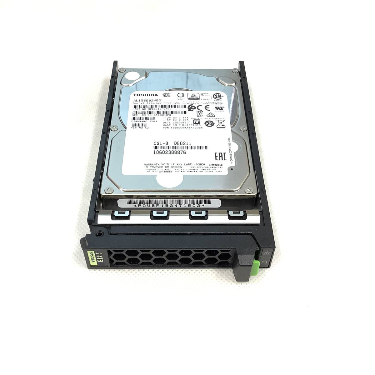 K6032569 TOSHIBA 2.4TB SAS 10K 2.5 -inch HDD 1 point [ used operation goods ]