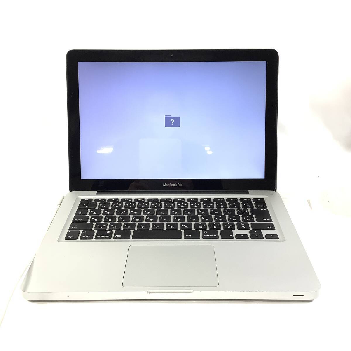 K6032967 APPLE MacBook Pro A1278 13インチ ノートパソコン 1点※ストレージなし、他不明【通電OK、AC欠品】の画像1