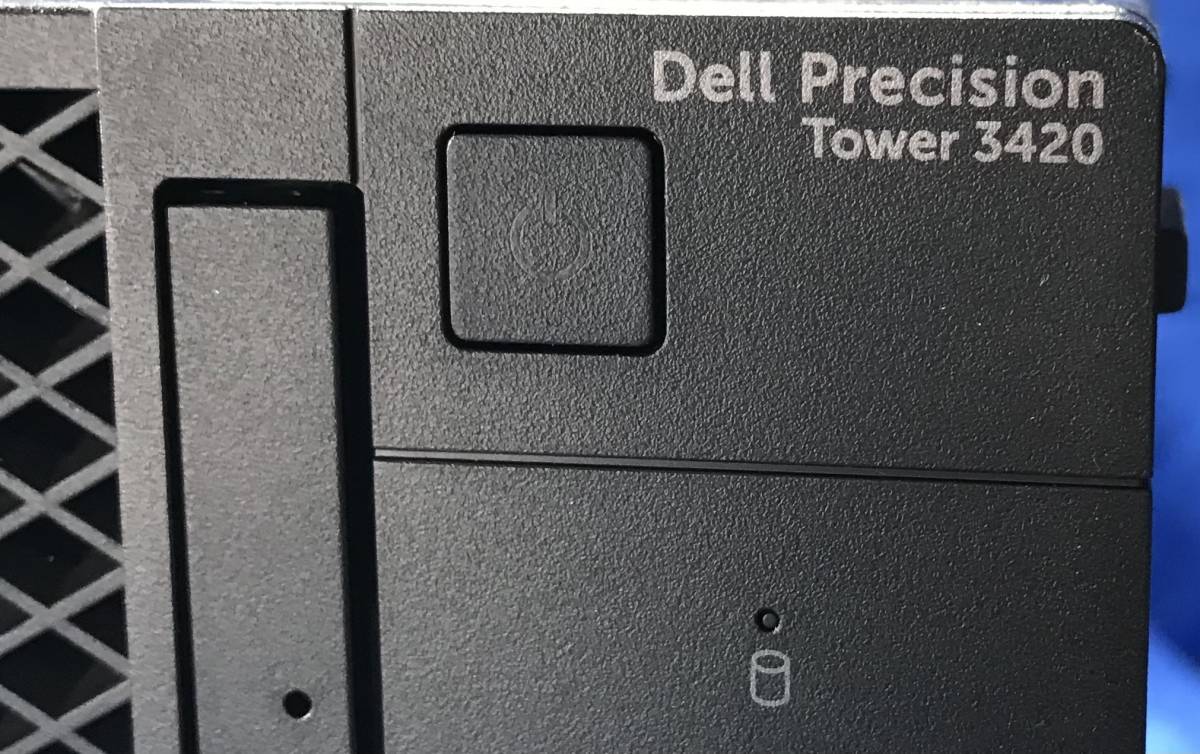 K60329206 DELL Precision Tower 3420(元々INTEL XEON搭載) 1点【通電OK、本体のみ、複数出品】の画像2