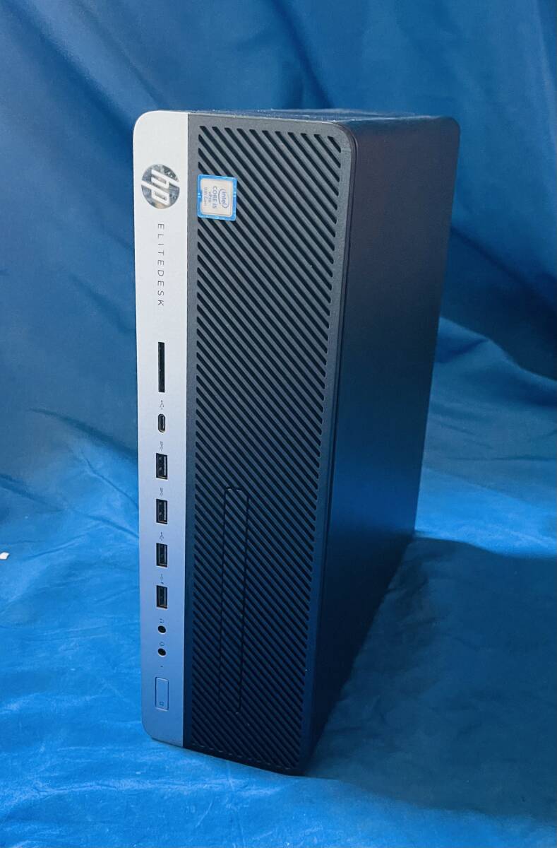 K60328217 HP EliteDesk 800 G5 SFF 1点※core i5 9th搭載可能【通電OK、本体のみ】_画像1