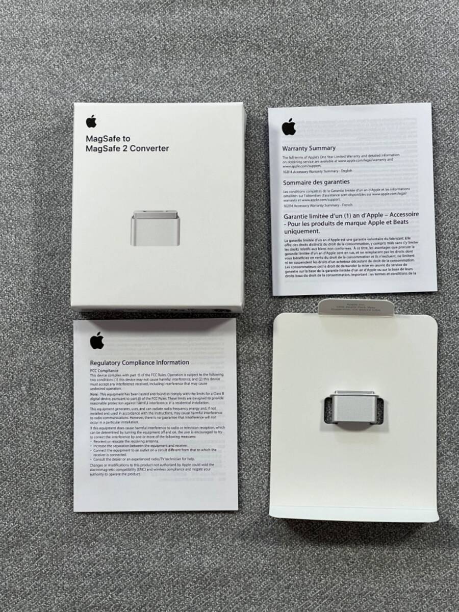 Apple Magsafe - Magsafe2 コンバータ Magsafe to Magsafe2 Converterの画像1