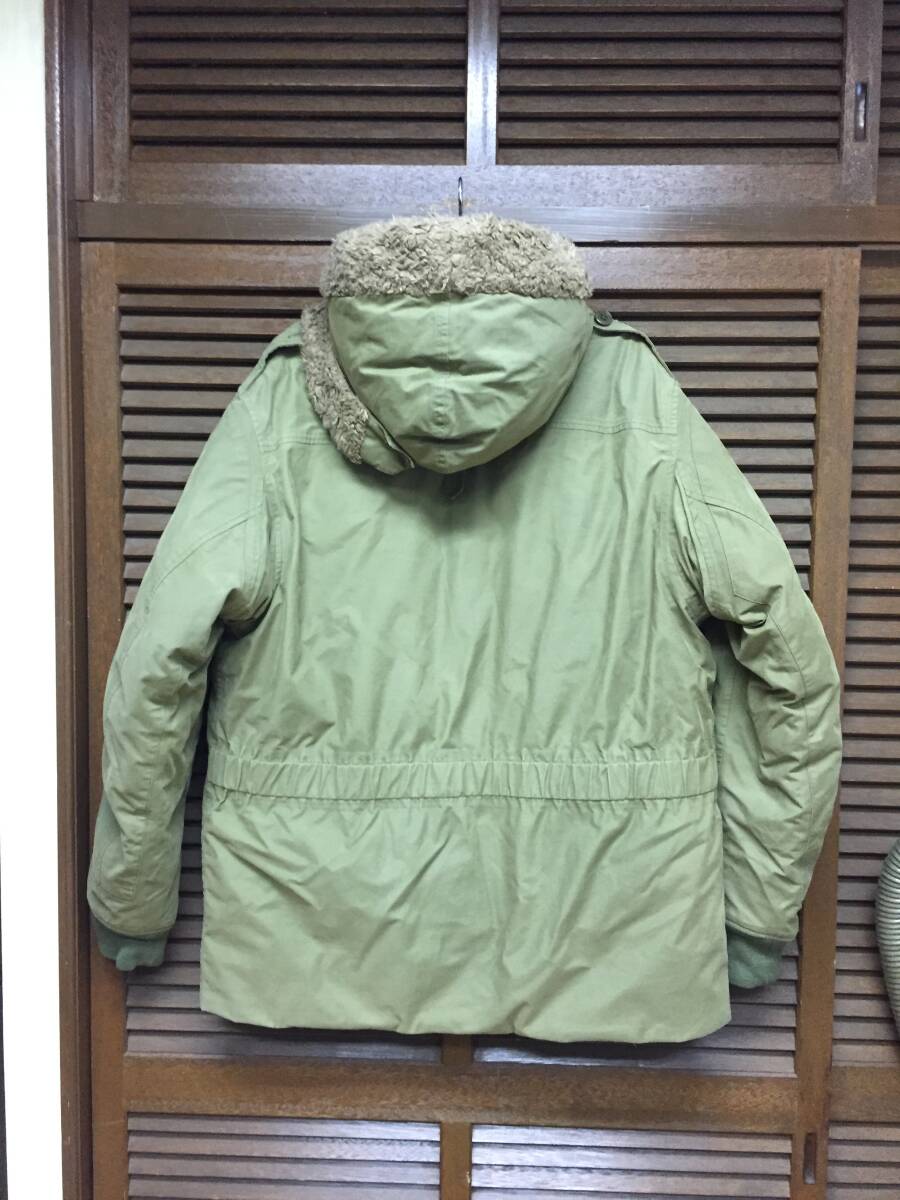 EDDIE BAUER TYPE B-９ 復刻 L USED エディーバウアー B９ ダウンパーカー フライトジャケット_画像2