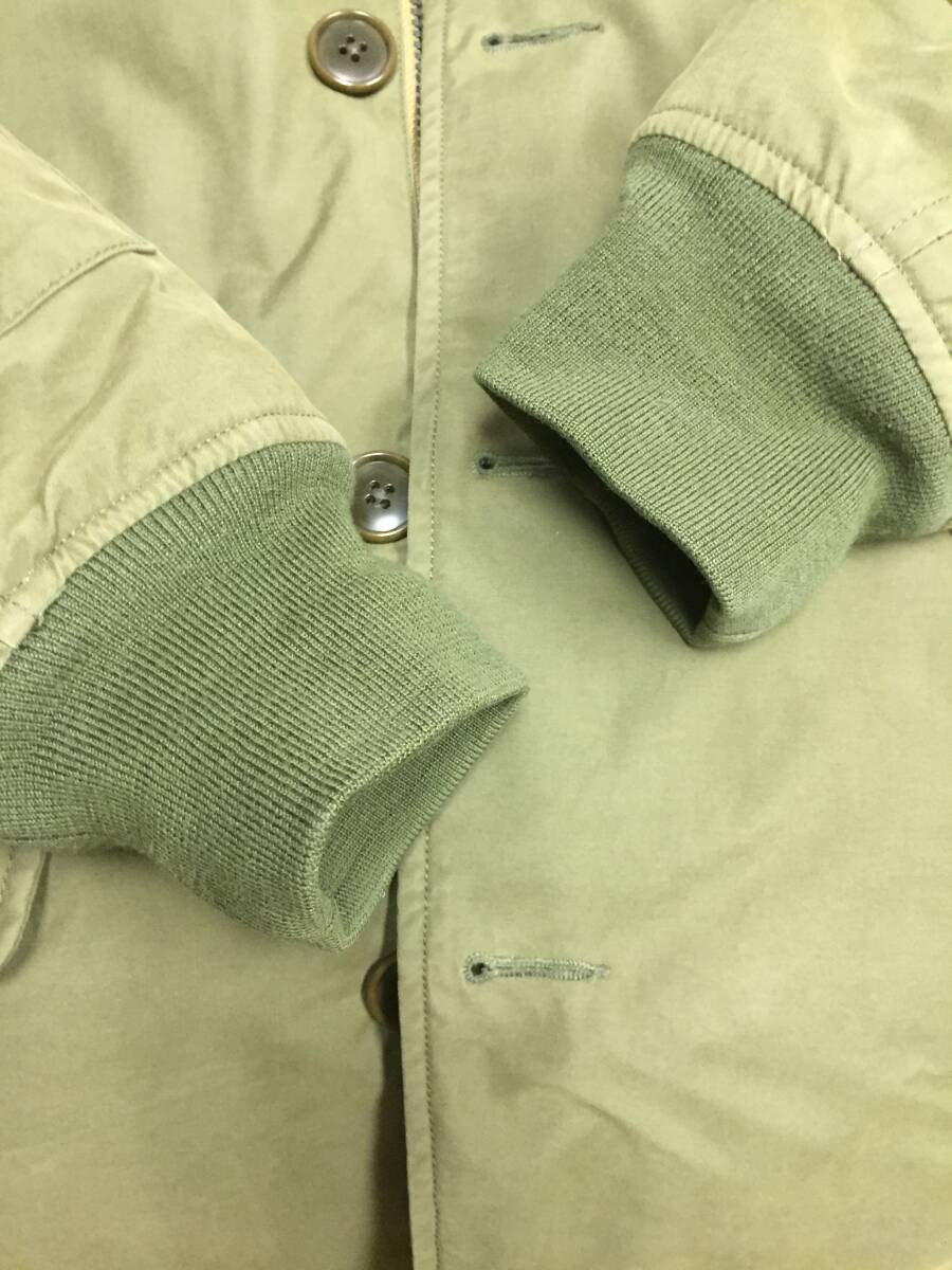 EDDIE BAUER TYPE B-９ 復刻 L USED エディーバウアー B９ ダウンパーカー フライトジャケット_画像7