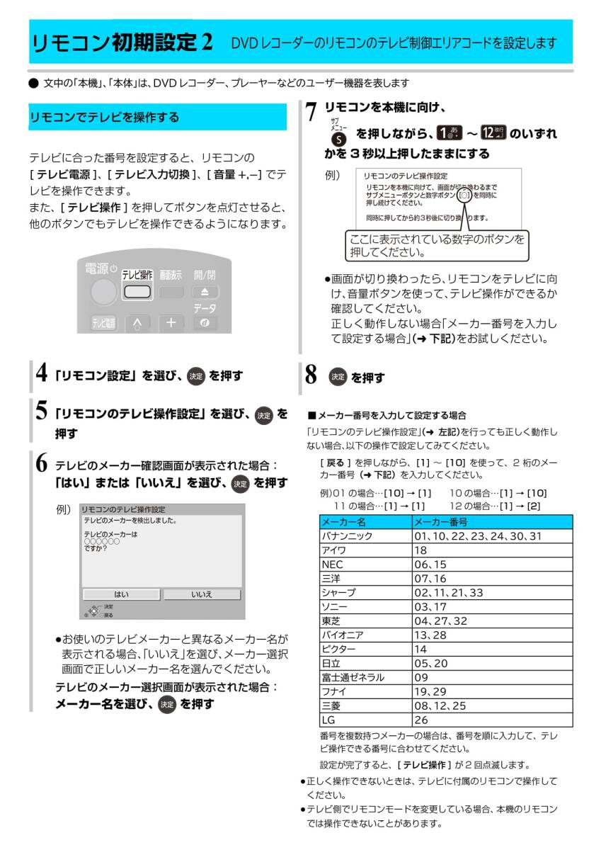 【在庫処分】ブルーレイ ブルーレイ DVDプレーヤー レコーダー Panasonic リモコン リモコン 対応 BD パナソニック_画像3