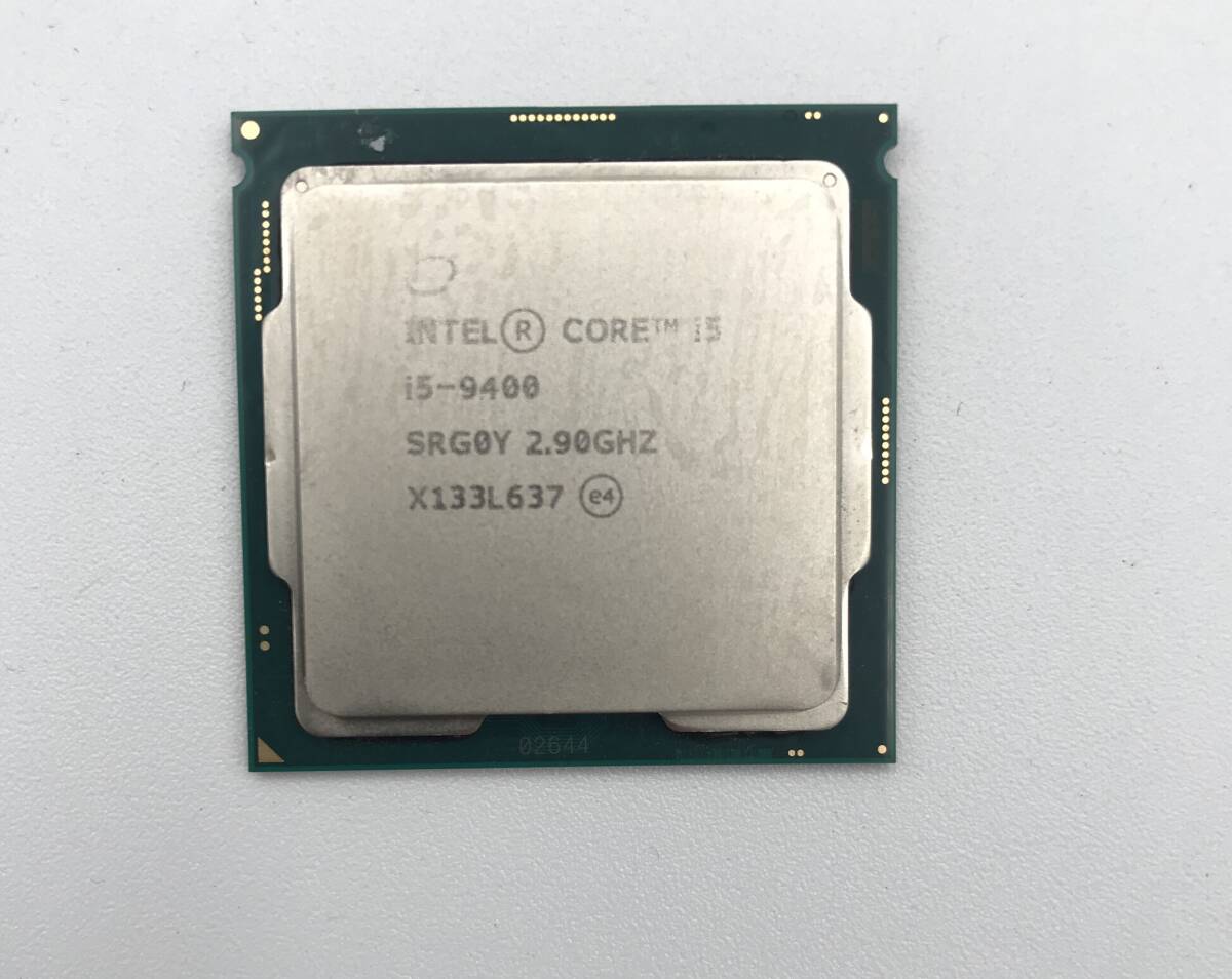 Intel Core i5-9400F LGA1151　リテールクーラー付き　動作確認済み　中古品　【O427-001】_画像2