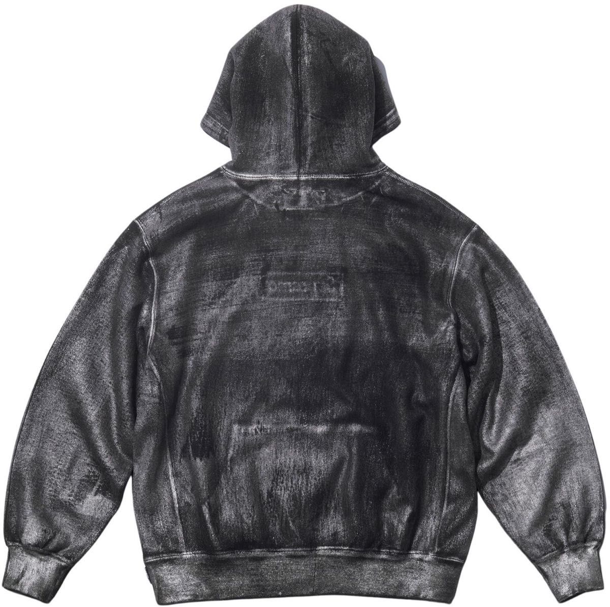 Supreme x MM6 Maison Margiela Foil Box Logo Hooded Sweatshirt 