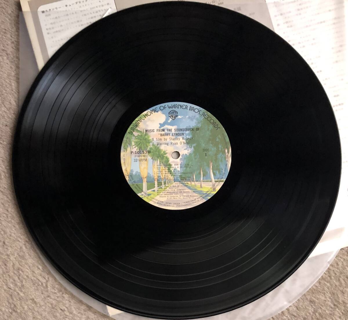 続・夕陽のガンマン バリー・リンドン LP レコード_画像6