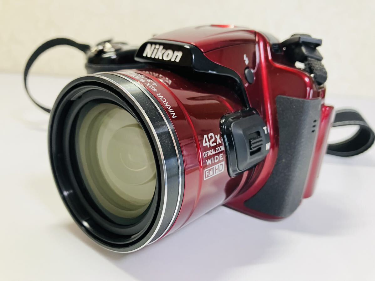 Nikon ニコンCOOLPIX P520 デジタルカメラ　デジカメ　一眼レフ　NIKKOR 42x OPTICAL ZOOM WIDE ED VR 4.3-180mm 1:3-5.9 バッテリー付き_画像1