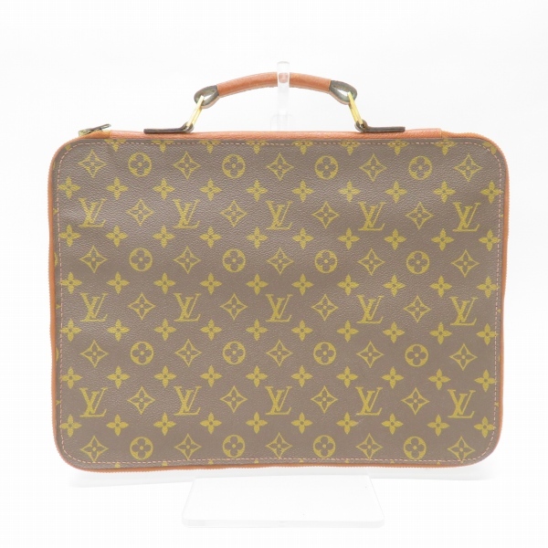 #apb ルイヴィトン LOUISVUITTON ブリーフケース・書類かばん No.52 茶系 モノグラム 廃盤品 ユニセックス [846039]_画像3