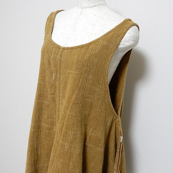 #snc...usatoUSAATO tunic no sleeve deformation ocher lady's [847116]