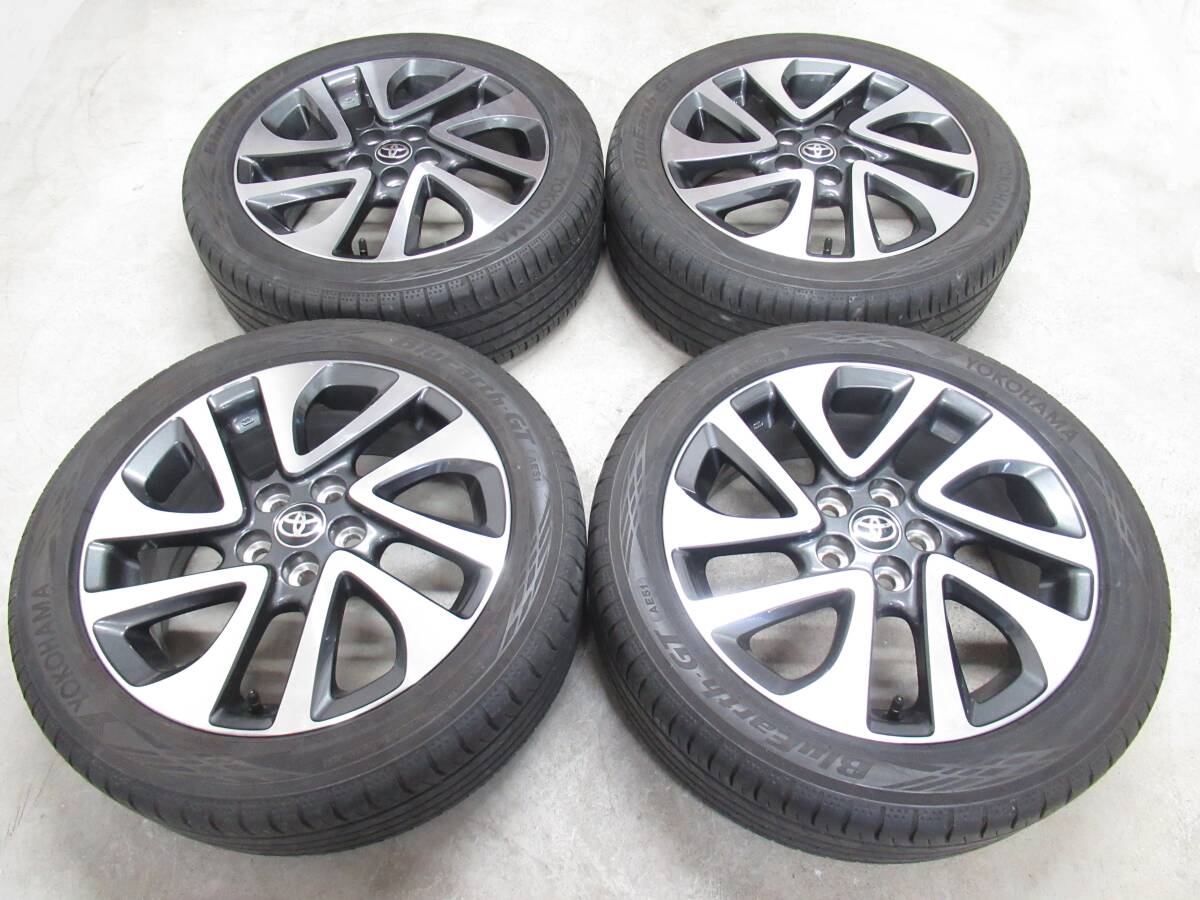 ★即決★美品★ トヨタ 170 シエンタ 純正 タイヤセット 6J＋45 PCD100 195/50R16 NHP170 NSP170　243_画像1