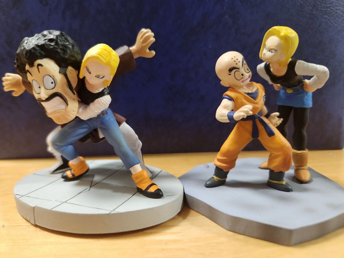 ドラゴンボールカプセル 2体セット 18号&クリリン 18号&ミスター ドラゴンボールカプセル 2体セット 18号&クリリン 18号&ミスター