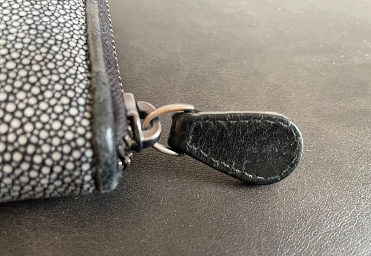 ボッテガヴェネタ 長財布 希少スティングレイ エイ革/ガルーシャ ボッテガヴェネタ 長財布 希少スティングレイ エイ革/ガルーシャ