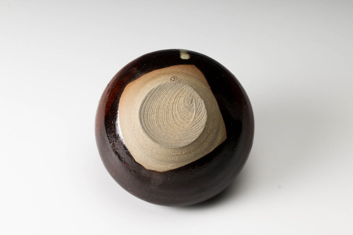 茶道具 玉領作 茶入 仕覆付 共箱 V 5723 佳香】京玉欽 大海茶入 共箱 仕覆 茶道具 本物保証 item details
