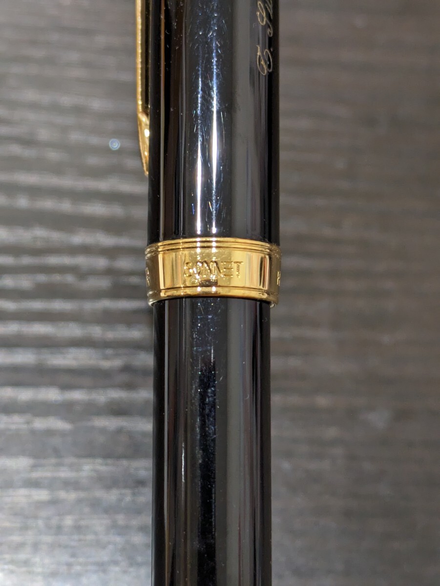 PARKER パーカー SONNET ソネット 万年筆 ペン先 18K 750 ゴールド ブラック 黒 フランス 筆記用具 文房具 全長13cm 18金 金 コレクション_画像4