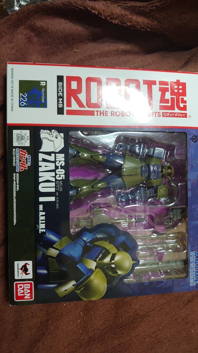 ★ROBOT魂旧ザクver.A.N.I.M.E.美品の画像1