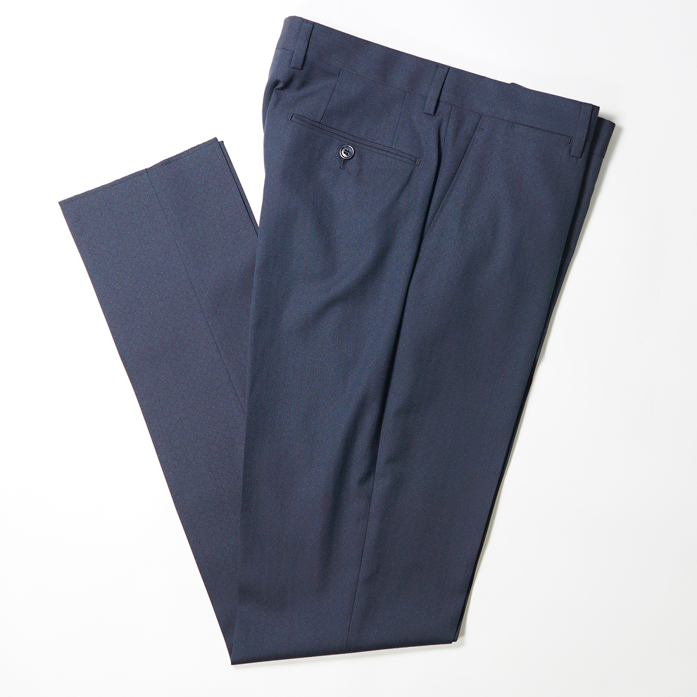 新品19万秋冬【LARDINI】ラルディーニ極上ネイビーウール 新品19万秋冬【LARDINI】ラルディーニ極上ネイビーウール