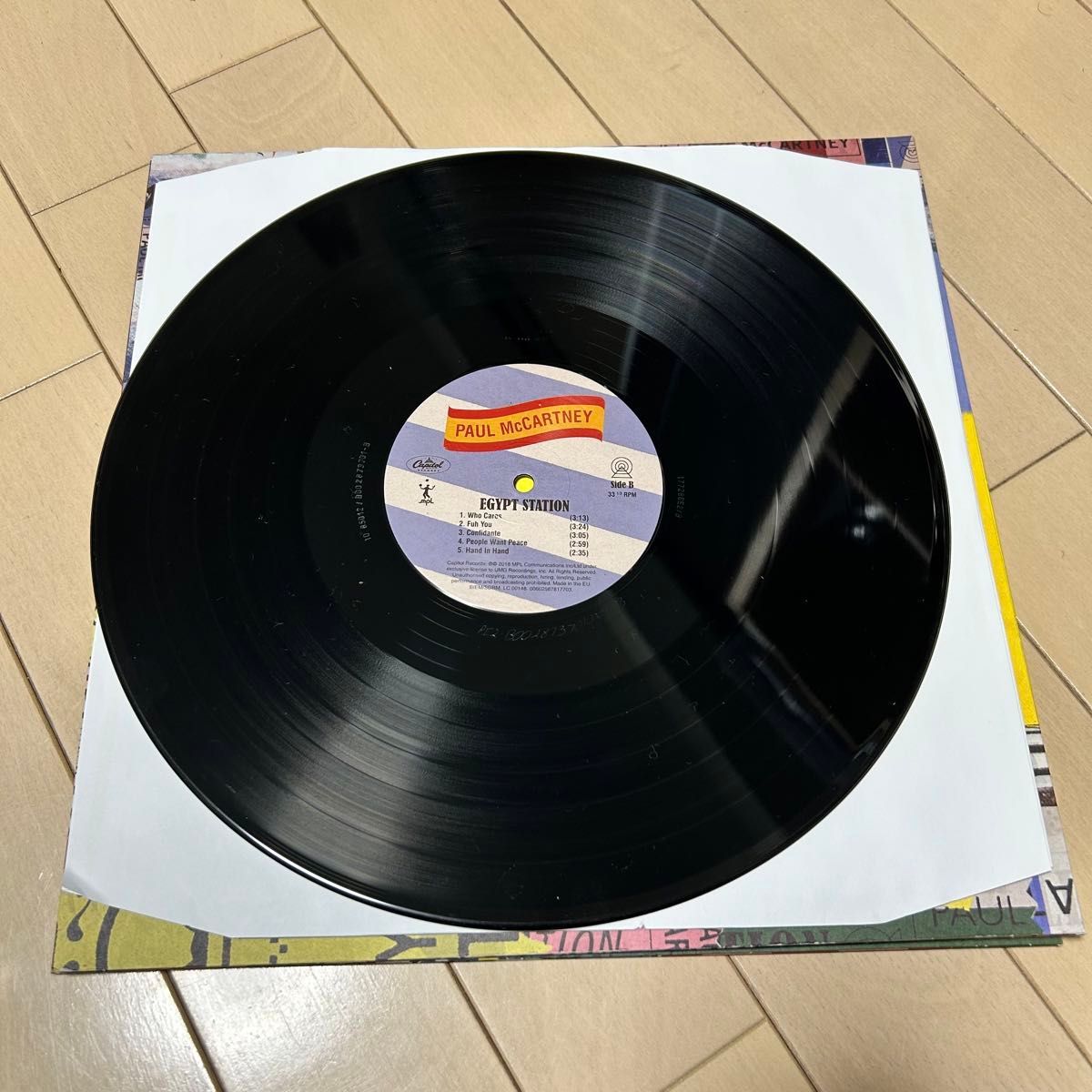 ポールマッカートニー Egypt Station (Deluxe Vinyl/Black)＜完全生産限定盤＞