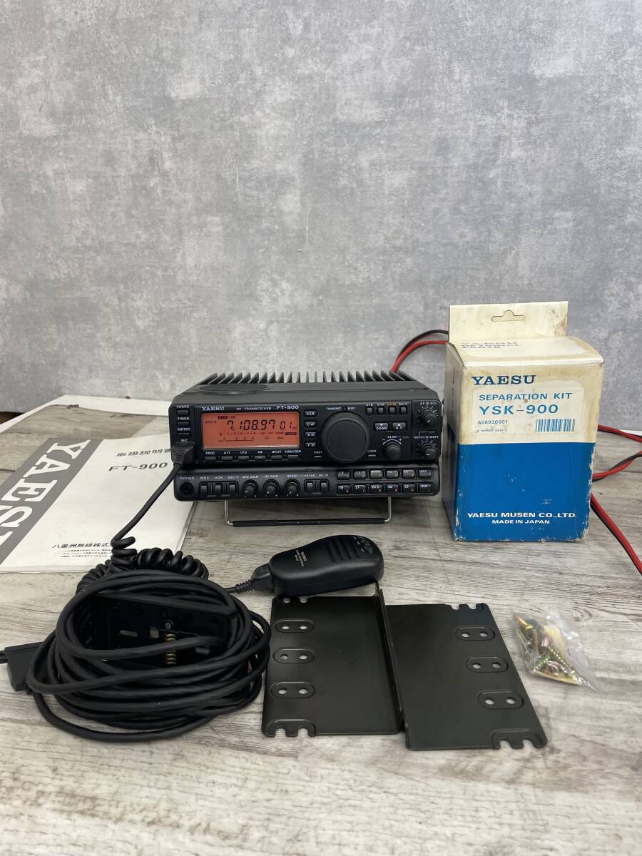 YAESU FT-900 オートアンテナチューナー内蔵　セパレートキットYSK-900_画像1