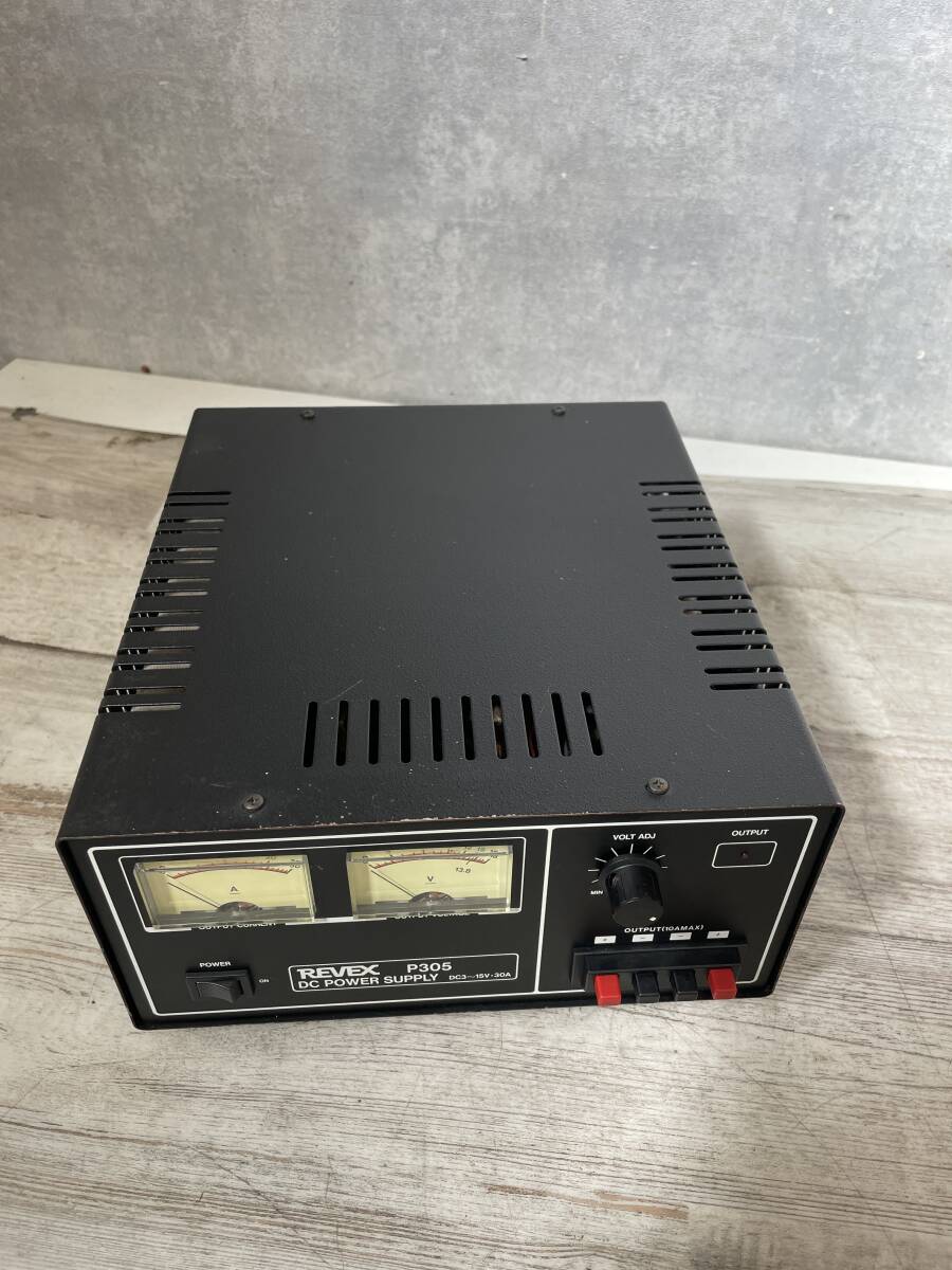 REVEX P305 DC POWER SUPPLY DC3-15V 30A_画像4