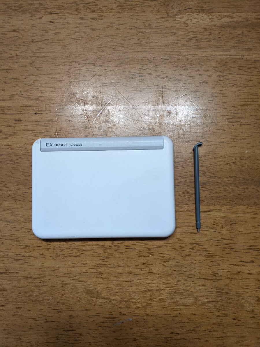 IY0776 CASIO EX-word XD-Y9800 電子辞書 ホワイト タッチペン付/カシオ 動作品 現状品 送料無料