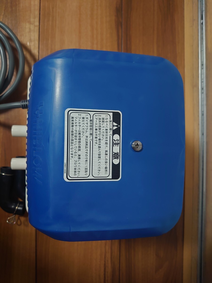 浄化槽用エアーポンプ テクノＤＵＯー８０ 逆洗タイマー付きの画像6