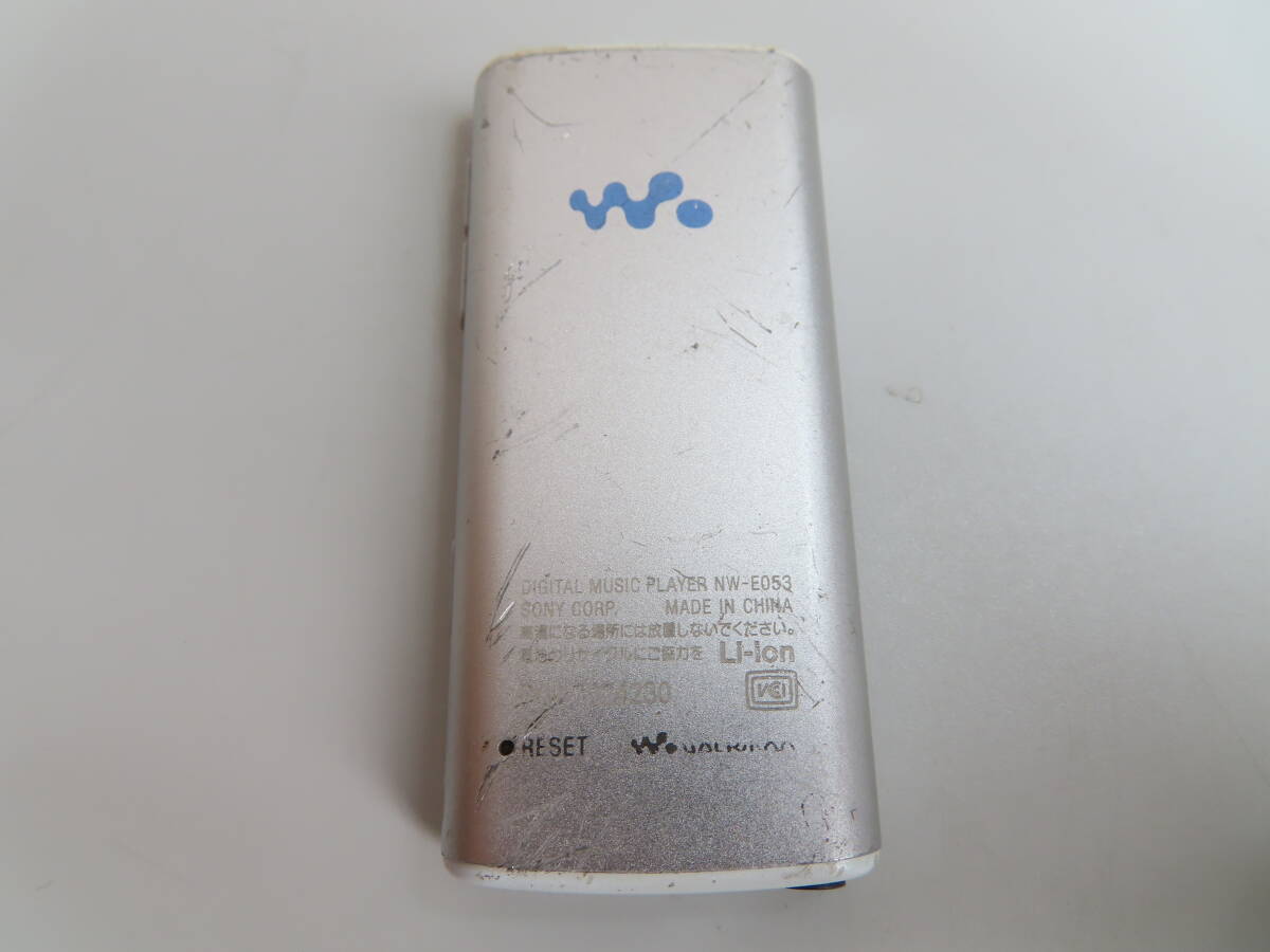 SONY WALKMAN Eシリーズ NW-E053 4GB シルバー_画像4