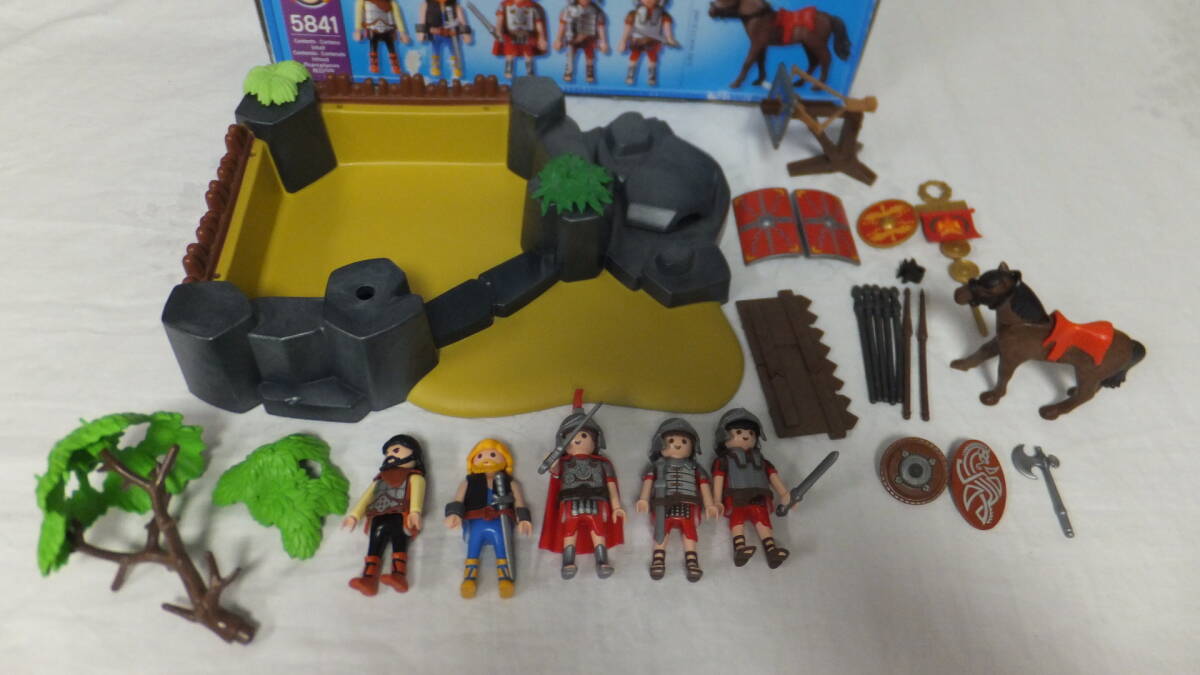 烏様落札専用！  中古  PLAYMOBIL プレイモービル   5841 Romans' Camp   USA版   お取り置き / お預り品   海外発の画像2