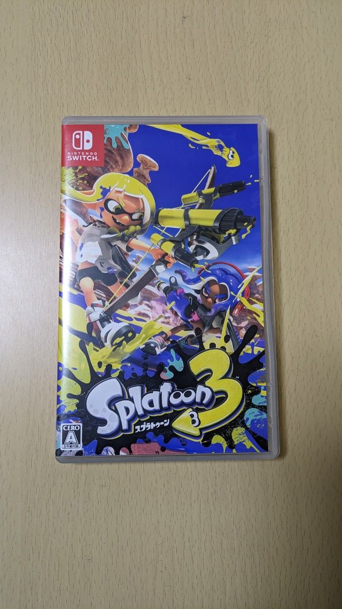 スプラトゥーン3  ニンテンドースイッチカセット