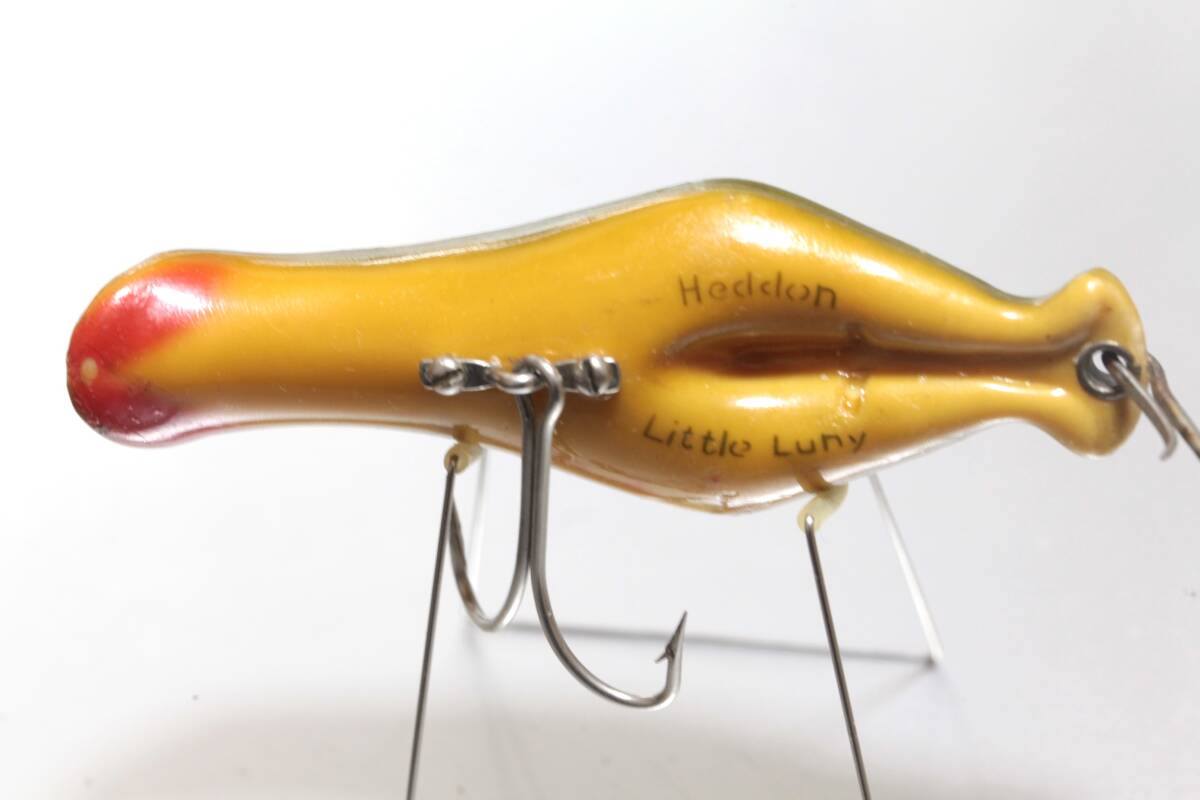 出品翌日終了 希少 ヘドン リトル ルーニーフロッグ Heddon Little Luny Frog 9BB #3400 シェイクスピア クリークチャブ フルーガー_画像4