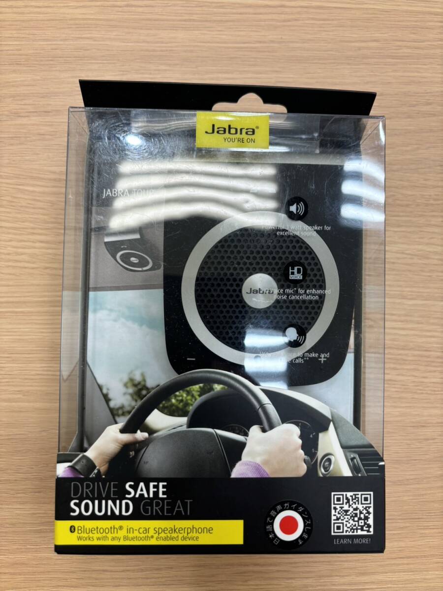 【RSA-2561】【1円～】Jabra DrIVE SAFE SOUND GREAT Bluetooth スピーカーフォン in-car 美品 箱 動作未確認 現状品 保管品の画像1