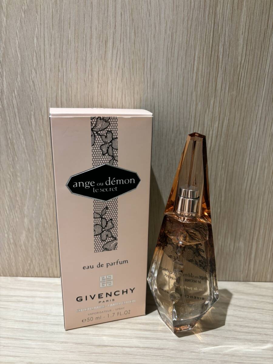 【YOI-72】【1円～】GIVENCHY ジバンシー ジバンシィange ou demon le secret アンジュデモンシークレット パルファム 50ml 残9割 現状品_画像1