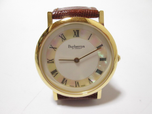 [mr1 BY7851] Burberrys バーバリー腕時計 6000 G 2-9651 クォーツ 【動作未確認】_画像1