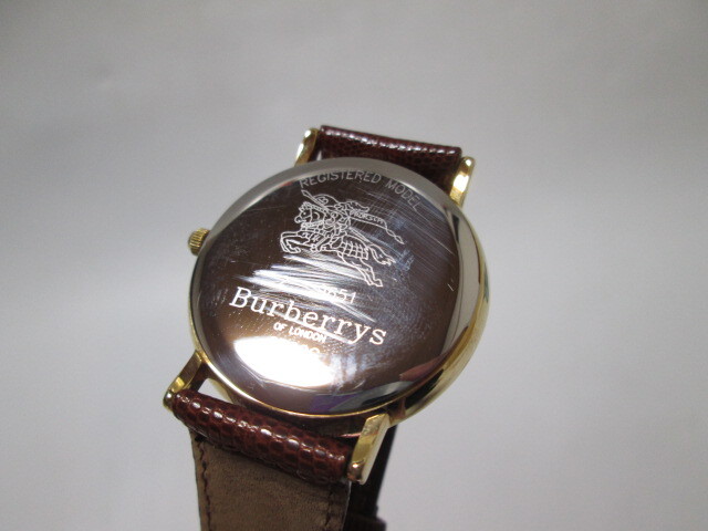 [mr1 BY7851] Burberrys バーバリー腕時計 6000 G 2-9651 クォーツ 【動作未確認】_画像9