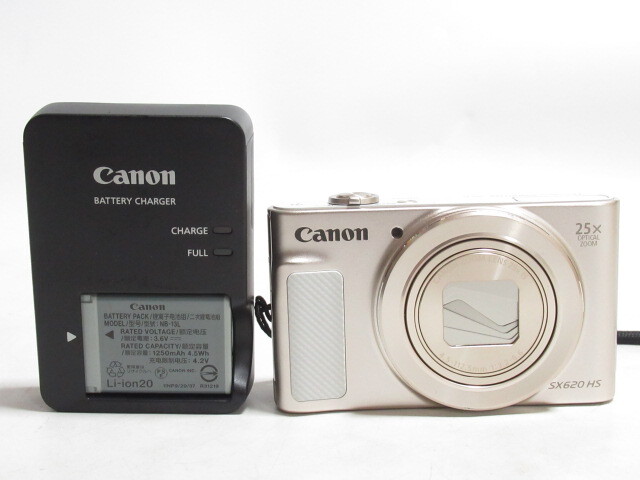 [mr2 BY8065] Canon キヤノン PowerShot SX620HS コンパクト デジタルカメラ_画像1